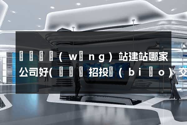 長豐縣網(wǎng)站建站哪家公司好(長豐縣招投標(biāo)交易中心)