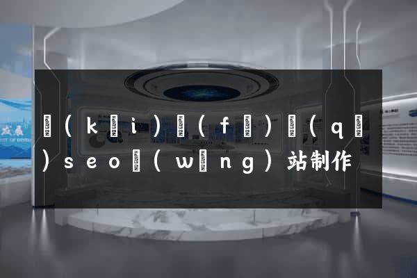 開(kāi)發(fā)區(qū)seo網(wǎng)站制作