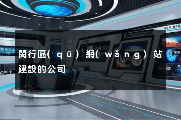 閔行區(qū)網(wǎng)站建設的公司