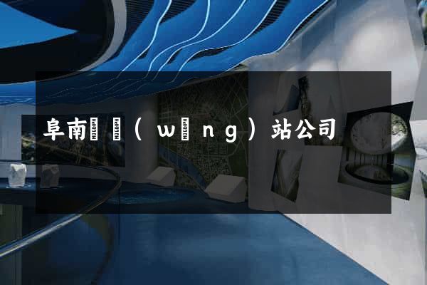 阜南縣網(wǎng)站公司