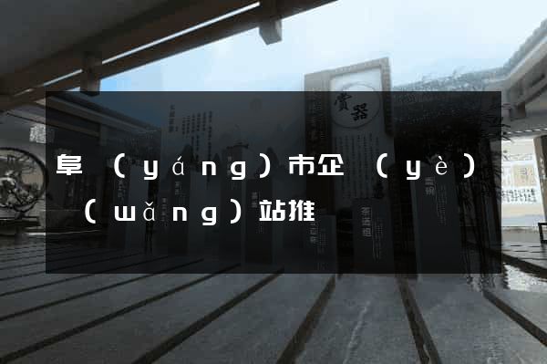 阜陽(yáng)市企業(yè)網(wǎng)站推廣