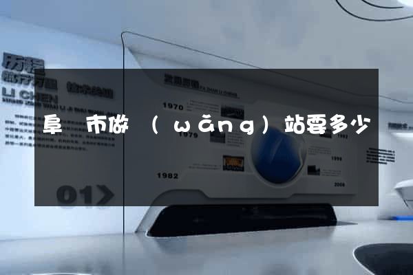 阜陽市做網(wǎng)站要多少錢