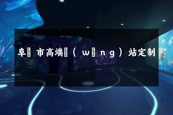 阜陽市高端網(wǎng)站定制