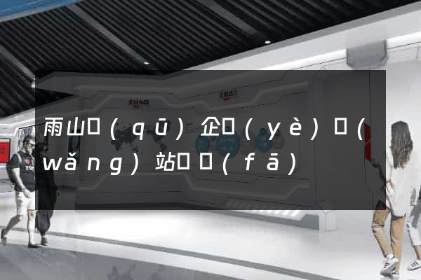 雨山區(qū)企業(yè)網(wǎng)站開發(fā)