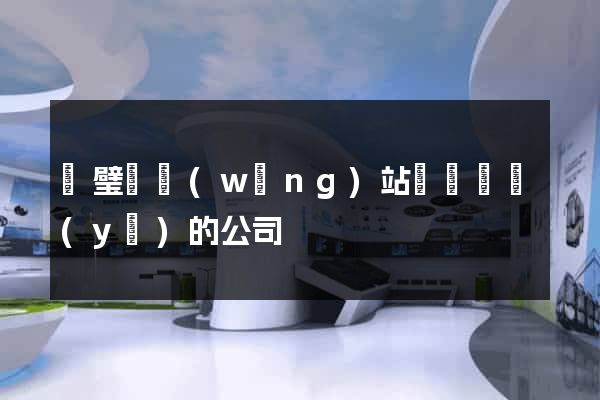靈璧縣網(wǎng)站設計專業(yè)的公司