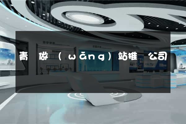 青島做網(wǎng)站推廣公司