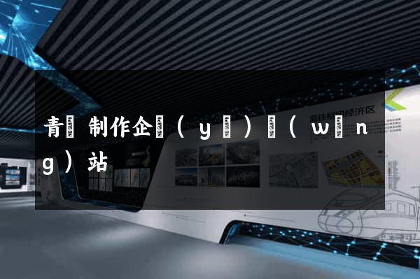 青島制作企業(yè)網(wǎng)站