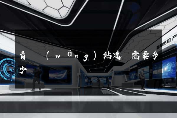 青島網(wǎng)站建設需要多少錢