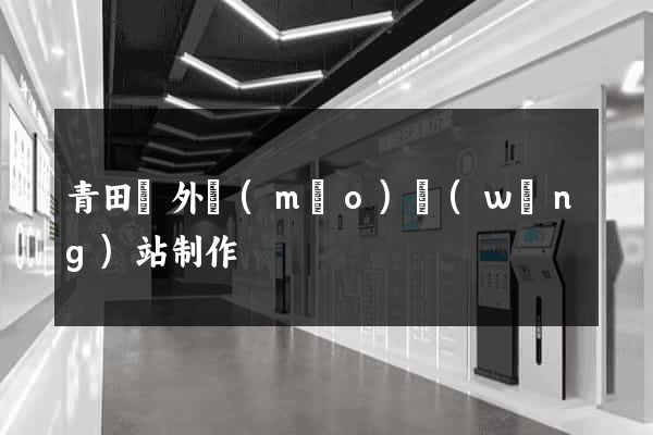 青田縣外貿(mào)網(wǎng)站制作