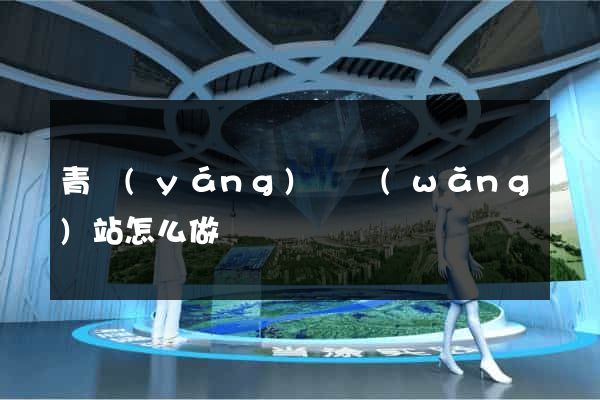 青陽(yáng)縣網(wǎng)站怎么做