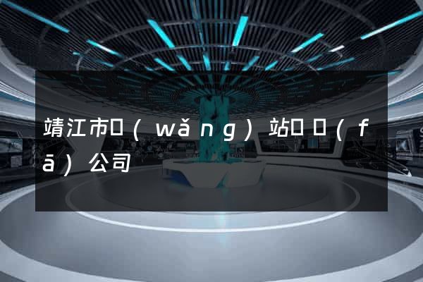 靖江市網(wǎng)站開發(fā)公司