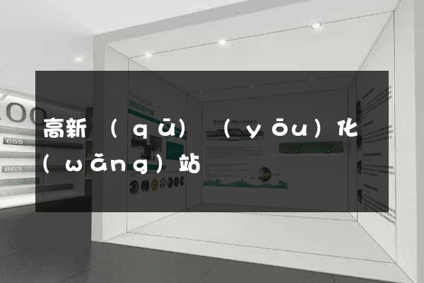 高新區(qū)優(yōu)化網(wǎng)站
