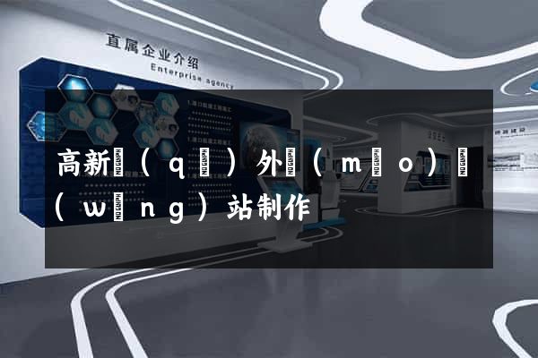 高新區(qū)外貿(mào)網(wǎng)站制作