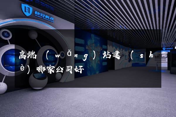 高端網(wǎng)站建設(shè)哪家公司好