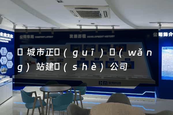 鹽城市正規(guī)網(wǎng)站建設(shè)公司