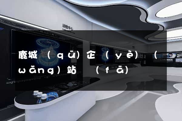 鹿城區(qū)企業(yè)網(wǎng)站開發(fā)