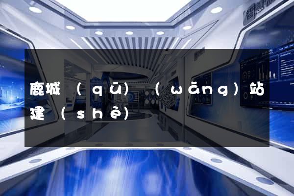 鹿城區(qū)網(wǎng)站建設(shè)