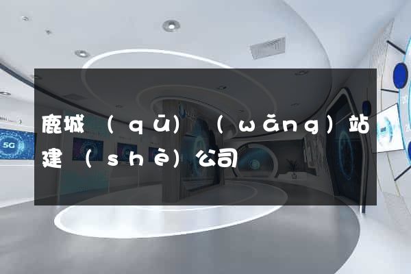 鹿城區(qū)網(wǎng)站建設(shè)公司