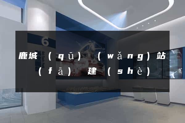 鹿城區(qū)網(wǎng)站開發(fā)與建設(shè)