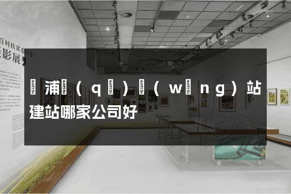 黃浦區(qū)網(wǎng)站建站哪家公司好