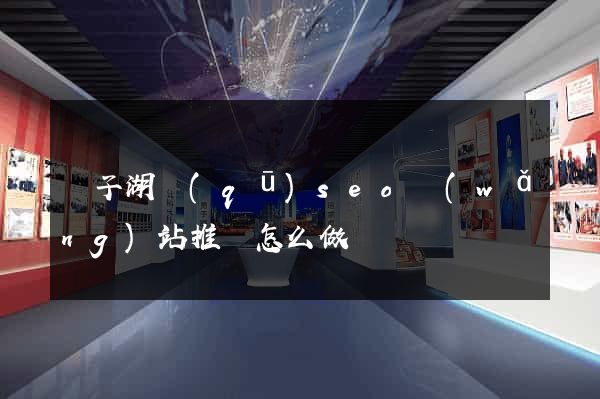 龍子湖區(qū)seo網(wǎng)站推廣怎么做
