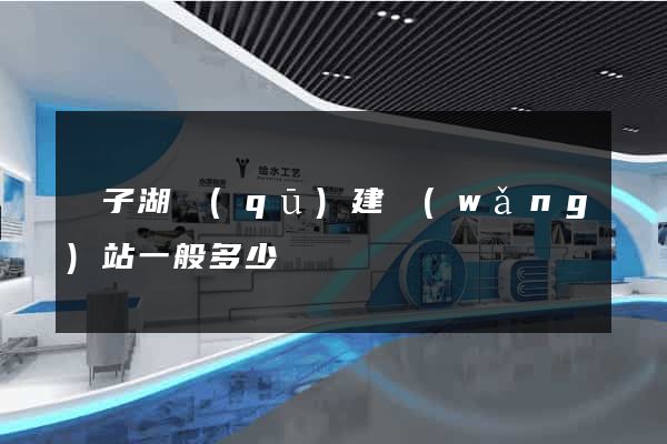 龍子湖區(qū)建網(wǎng)站一般多少錢