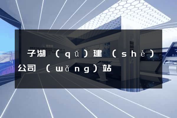 龍子湖區(qū)建設(shè)公司網(wǎng)站