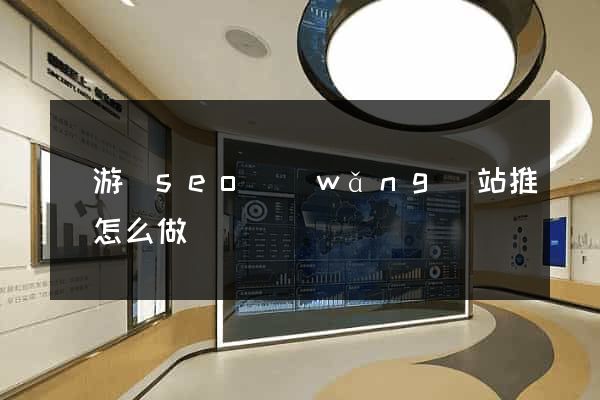 龍游縣seo網(wǎng)站推廣怎么做