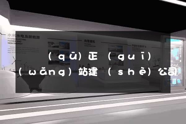 龍灣區(qū)正規(guī)網(wǎng)站建設(shè)公司