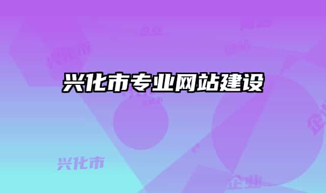 興化市專業(yè)網(wǎng)站建設(shè)