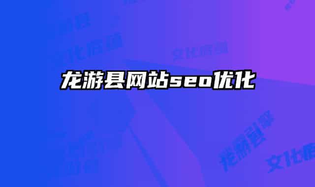 龍游縣網(wǎng)站seo優(yōu)化