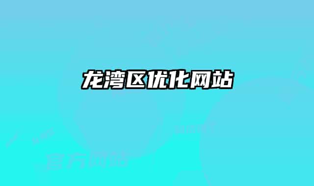龍灣區(qū)優(yōu)化網站