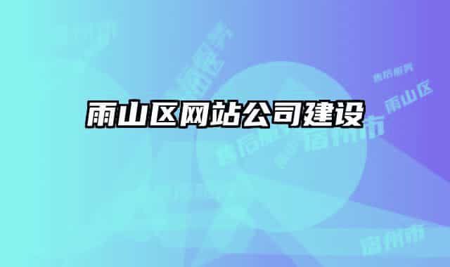 雨山區(qū)網(wǎng)站公司建設