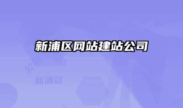 新浦區(qū)網(wǎng)站建站公司