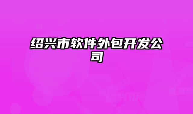 紹興市軟件外包開發(fā)公司