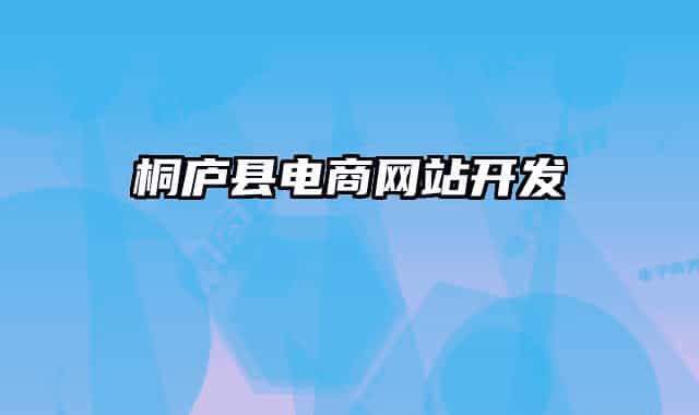 桐廬縣電商網(wǎng)站開發(fā)