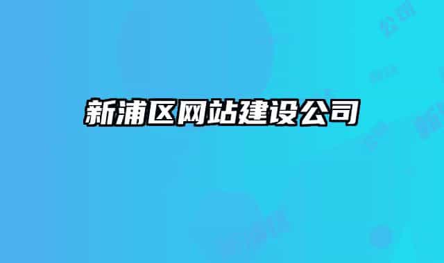 新浦區(qū)網(wǎng)站建設(shè)公司