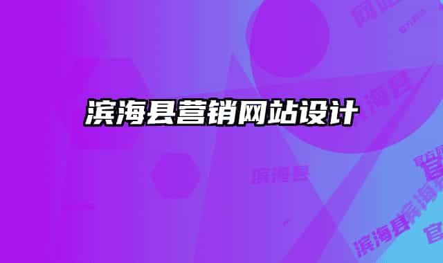濱海縣營(yíng)銷(xiāo)網(wǎng)站設(shè)計(jì)