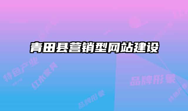 青田縣營銷型網(wǎng)站建設(shè)