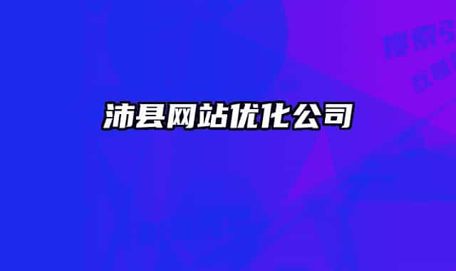 沛縣網(wǎng)站優(yōu)化公司