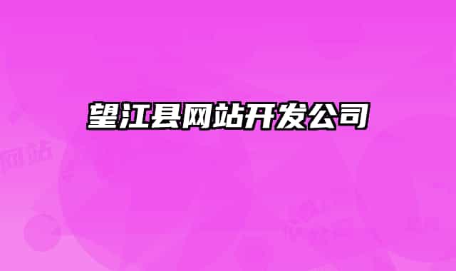 望江縣網(wǎng)站開(kāi)發(fā)公司