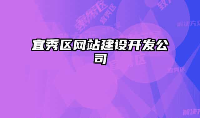 宜秀區(qū)網(wǎng)站建設(shè)開發(fā)公司